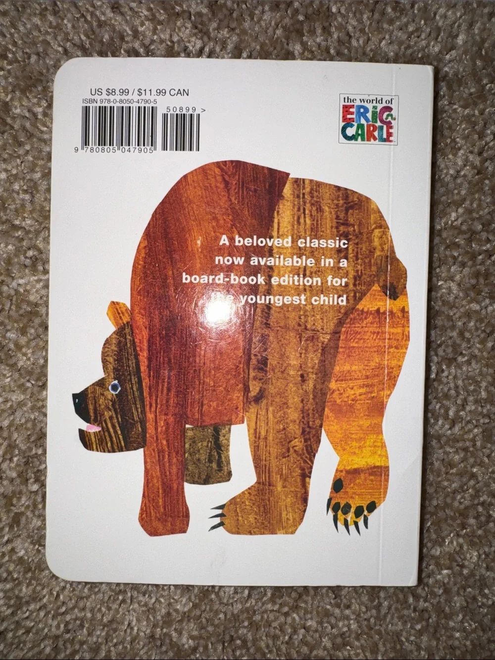 Brown Bear, Brown Bear Board Book by Bill Martin Jr./Eric Carle - Brown